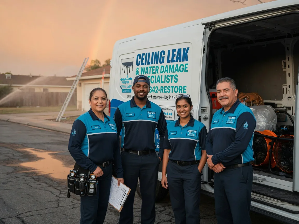 Ceiling Leak Cleanup company in Winnie, TX